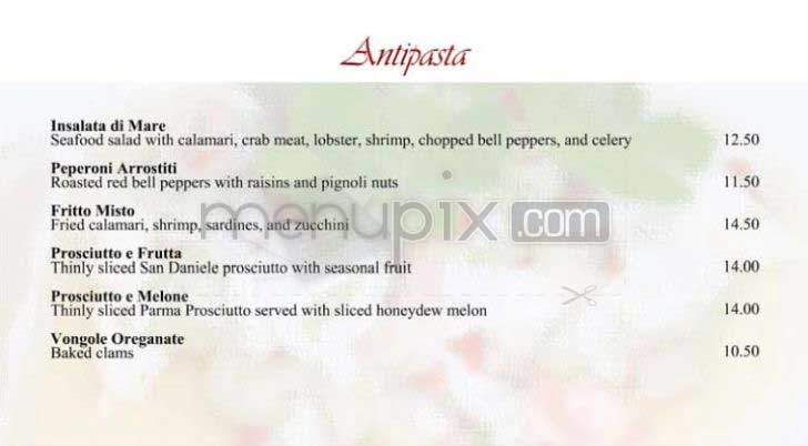 Baldoria - New York, NY menu_pic