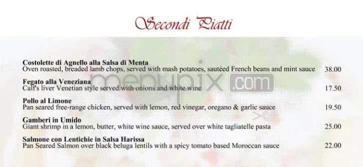 Baldoria - New York, NY menu_pic