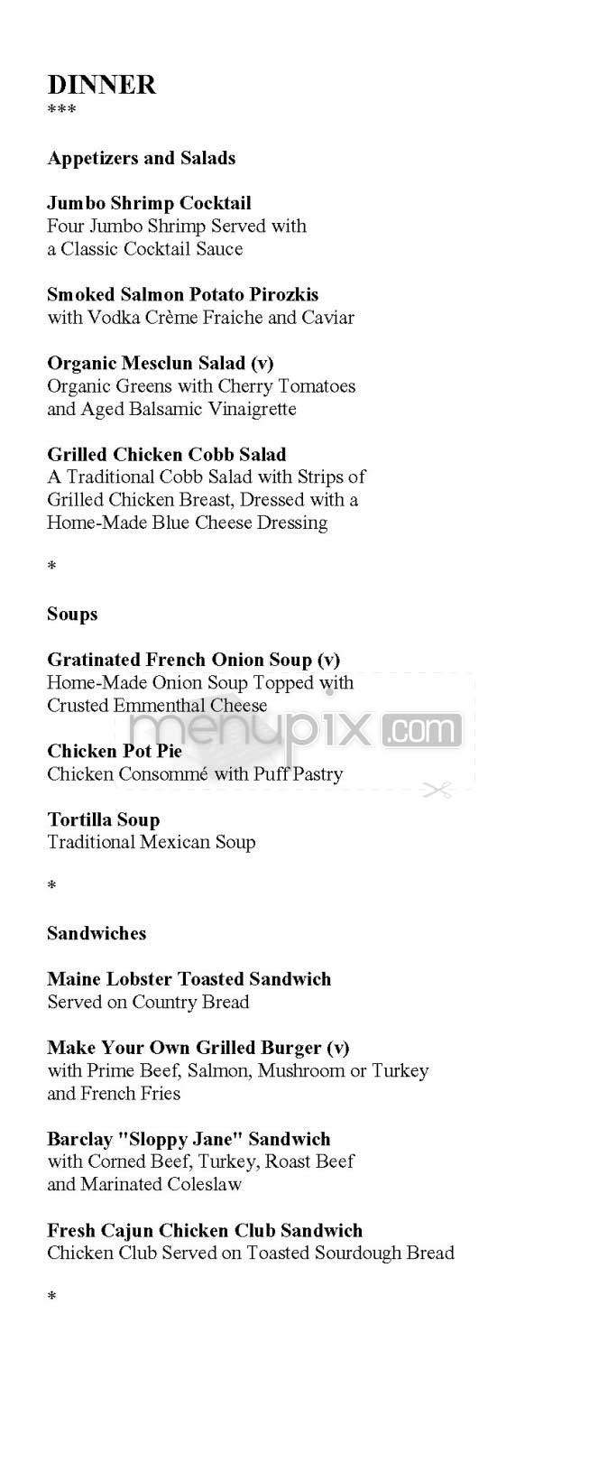 /305578/Barclay-Bar-and-Grill-New-York-NY - New York, NY