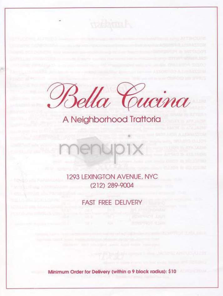 /300266/Bella-Cucina-New-York-NY - New York, NY