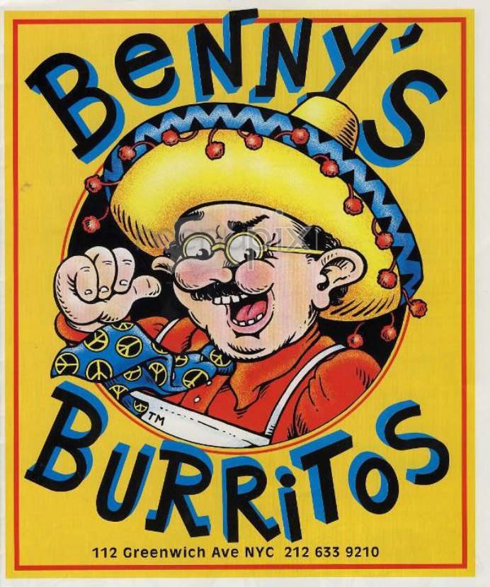 Benny's Burritos - New York, NY menu_pic