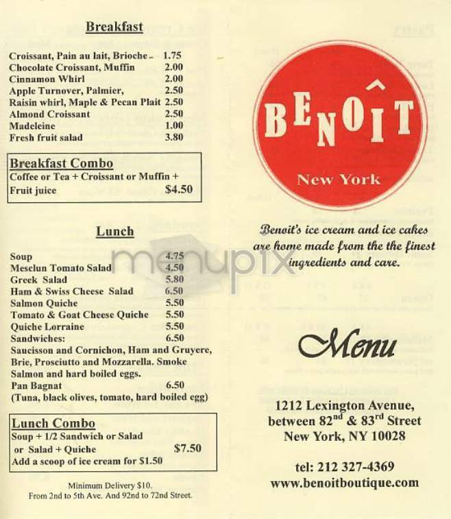 /300286/Benoit-New-York-NY - New York, NY