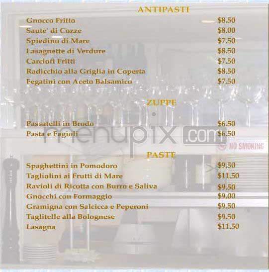 Bianca - New York, NY menu_pic