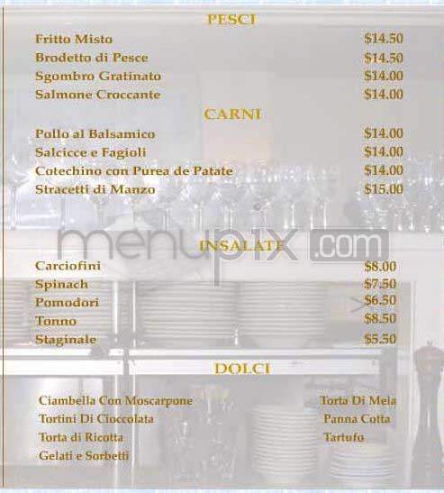 Bianca - New York, NY menu_pic