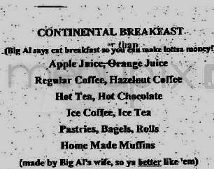 Big Al's - New York, NY menu_pic