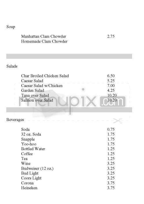 Biggies Clam Bar - Hoboken, NJ menu_pic