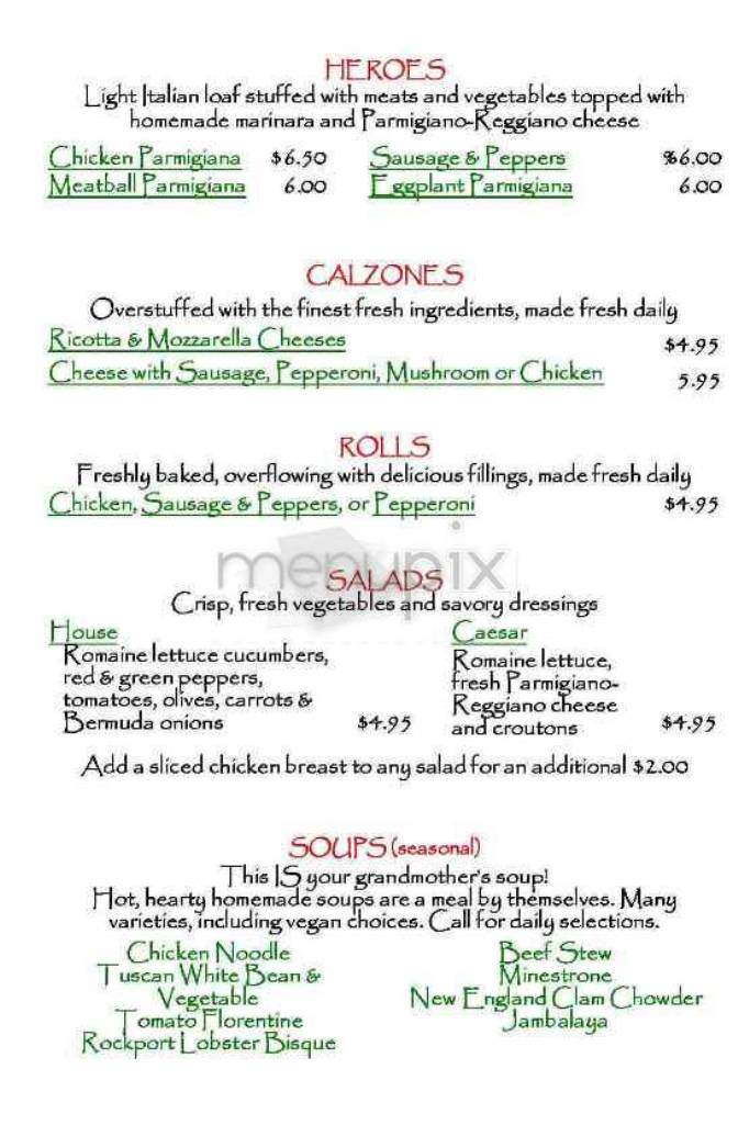 Bleecker Street Pizza - New York, NY menu_pic