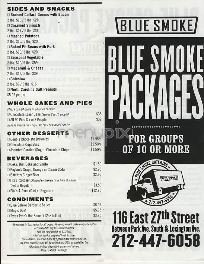 /300380/Blue-Smoke-New-York-NY - New York, NY