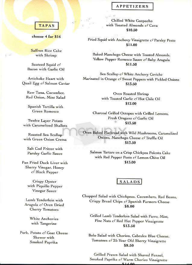 Bolo - New York, NY menu_pic