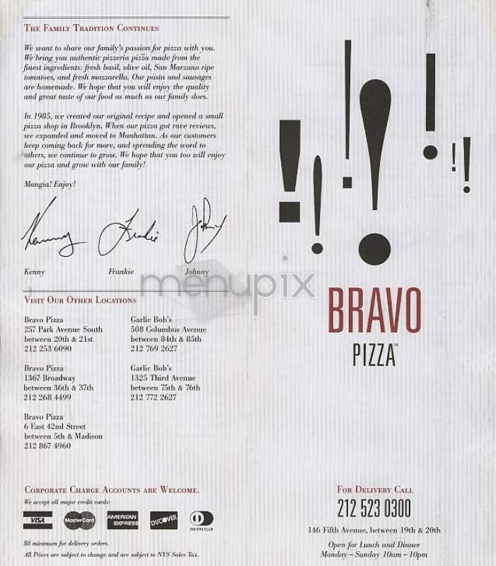 /300409/Bravo-Pizza-New-York-NY - New York, NY