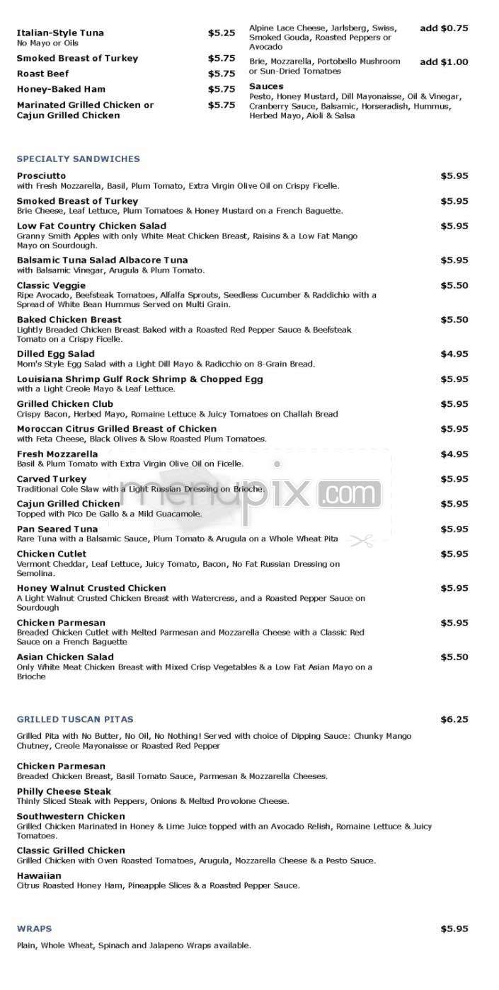 Bread Market - New York, NY menu_pic
