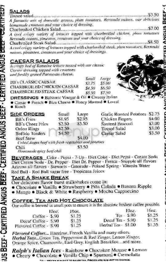 Brooklyn Beef - New York, NY menu_pic