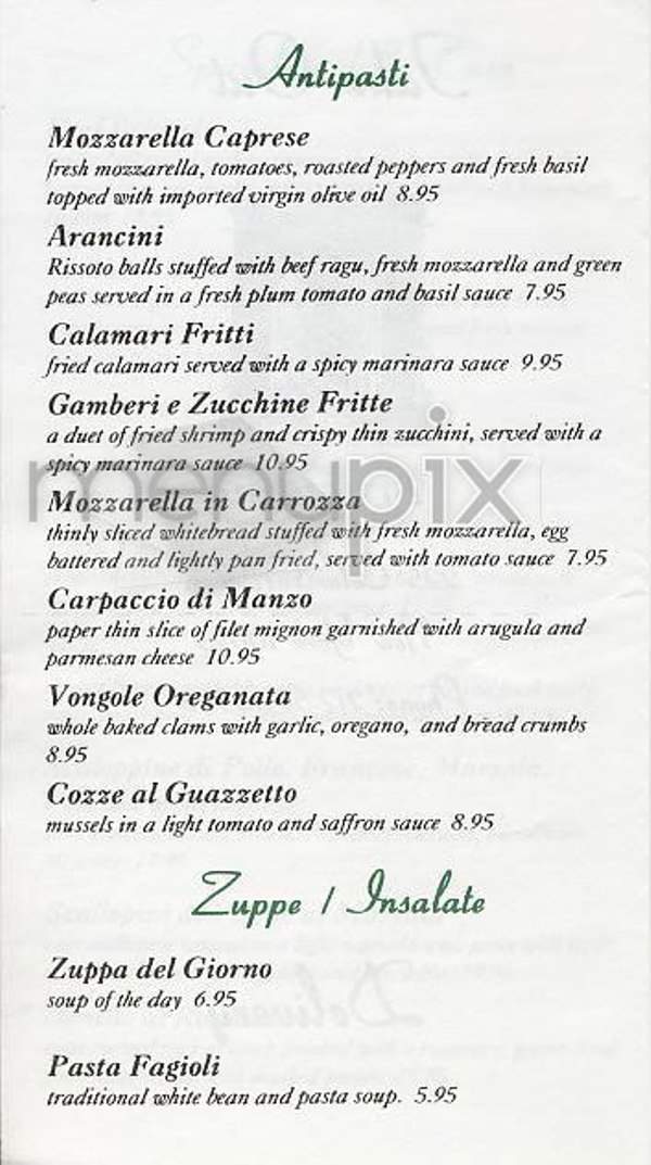 Bistro Cassis - New York, NY menu_pic