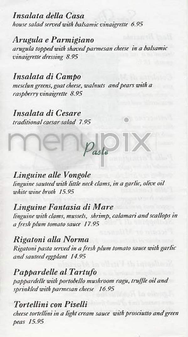 Bistro Cassis - New York, NY menu_pic