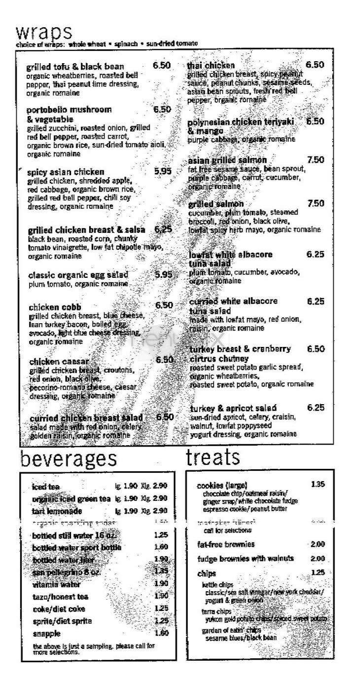 Bunchberries - New York, NY menu_pic