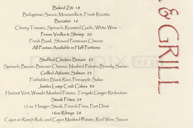 Buskers Bar & Grill - Hoboken, NJ menu_pic