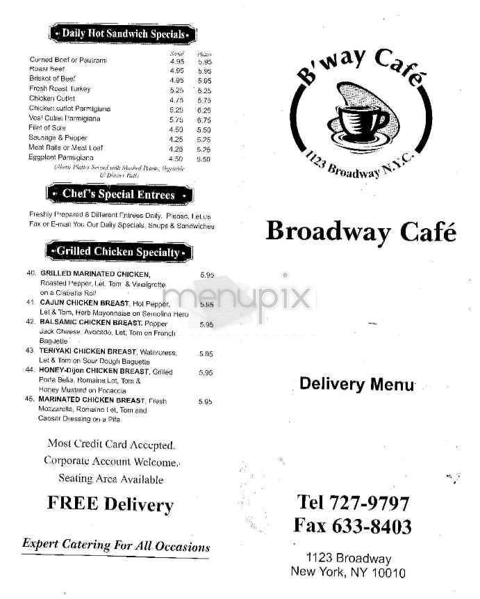 /304262/Broadway-Cafe-New-York-NY - New York, NY