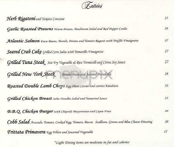 South Gate - New York, NY menu_pic
