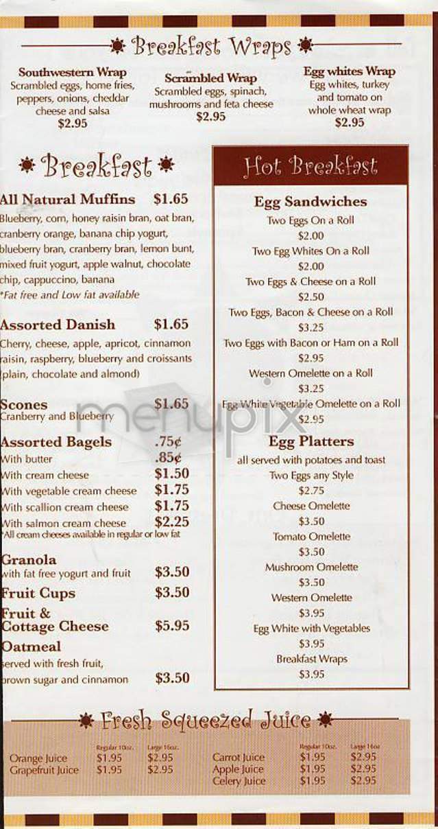 Cafe Nireos - New York, NY menu_pic