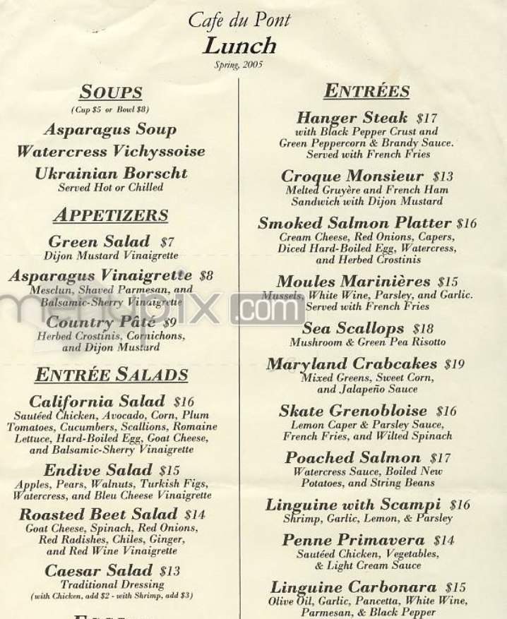/300548/Cafe-du-Pont-New-York-NY - New York, NY
