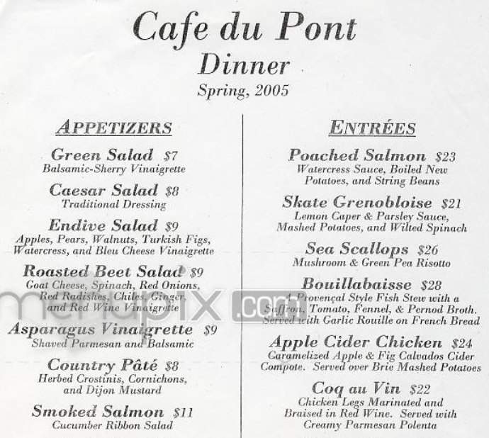 /300548/Cafe-du-Pont-New-York-NY - New York, NY
