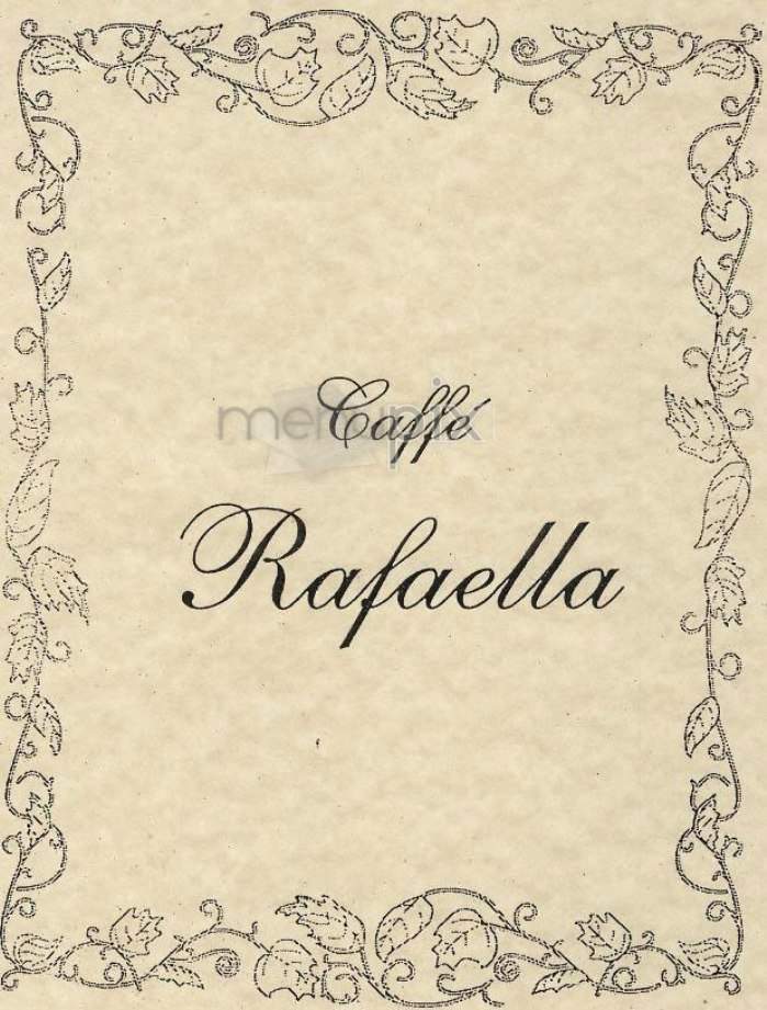 Caffe Rafaella - New York, NY menu_pic