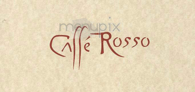 Caffe Rosso - New York, NY menu_pic