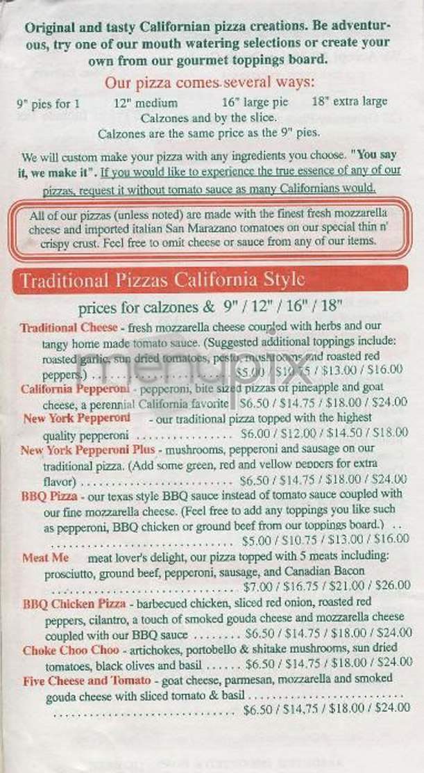 /300615/California-Pizza-Oven-New-York-NY - New York, NY