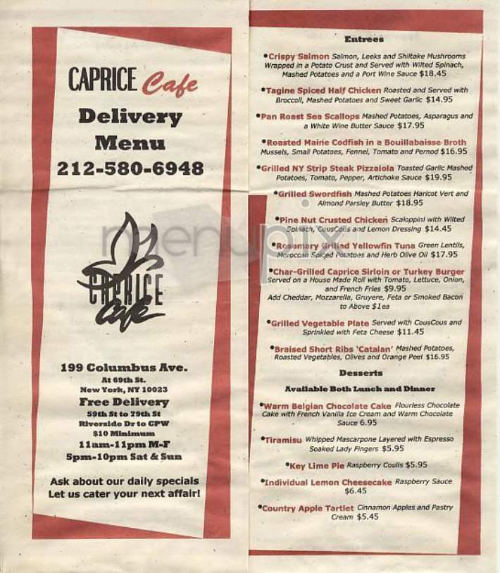 /300623/Caprice-Cafe-New-York-NY - New York, NY