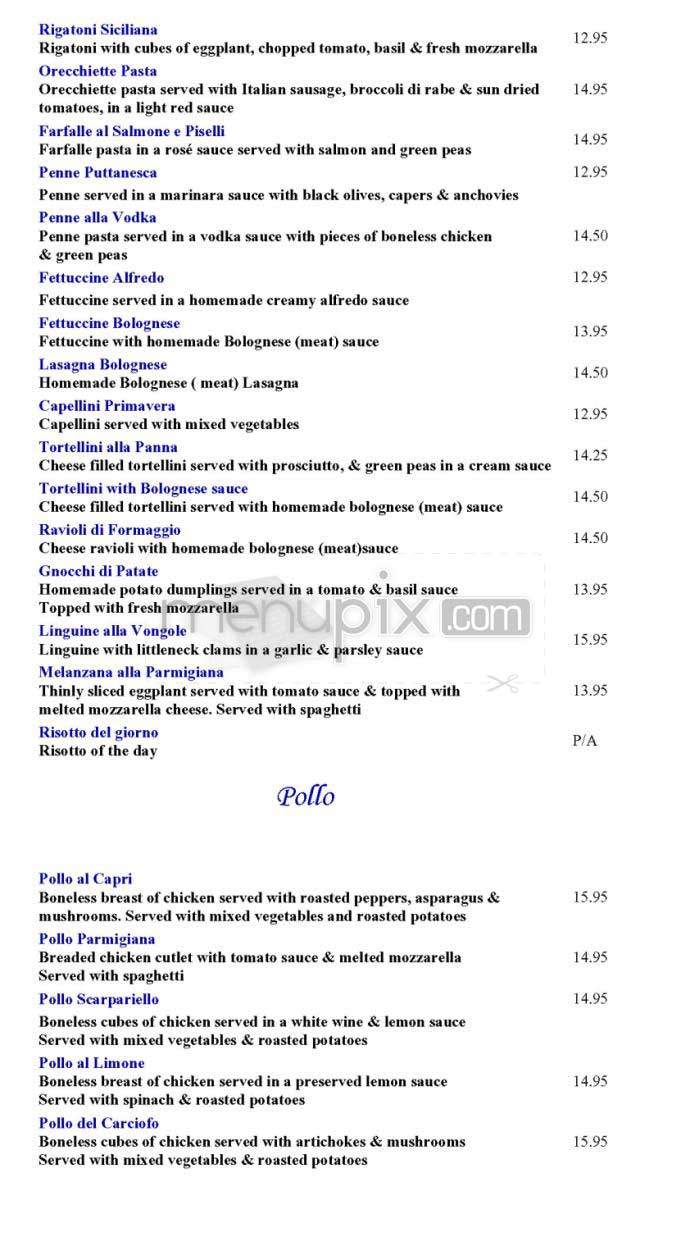 Capri - Los Angeles, CA menu_pic