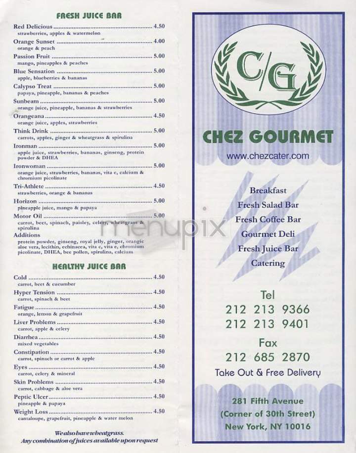 /300689/Chez-Gourmet-New-York-NY - New York, NY
