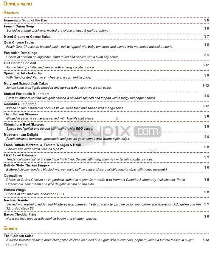 Choice - New York, NY menu_pic