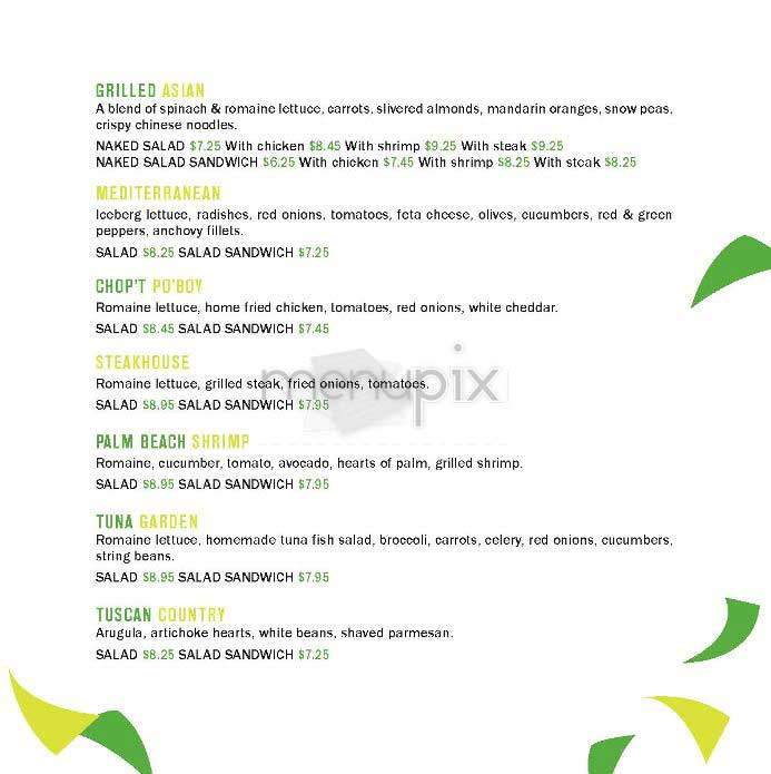 Chop't - New York, NY menu_pic