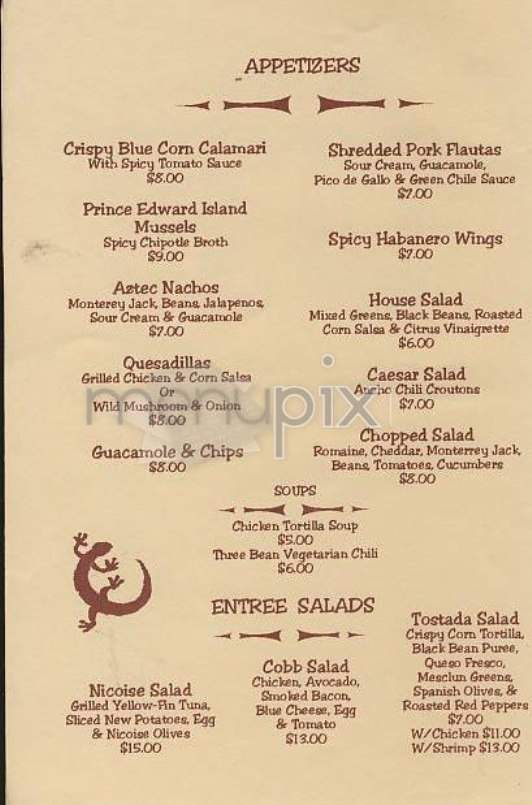 Cilantro - New York, NY menu_pic