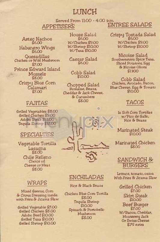 Cilantro - New York, NY menu_pic