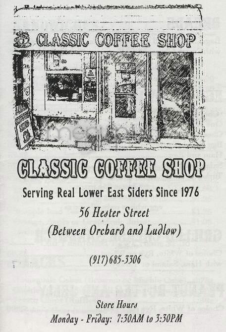 /304681/Classic-Coffee-Shop-New-York-NY - New York, NY