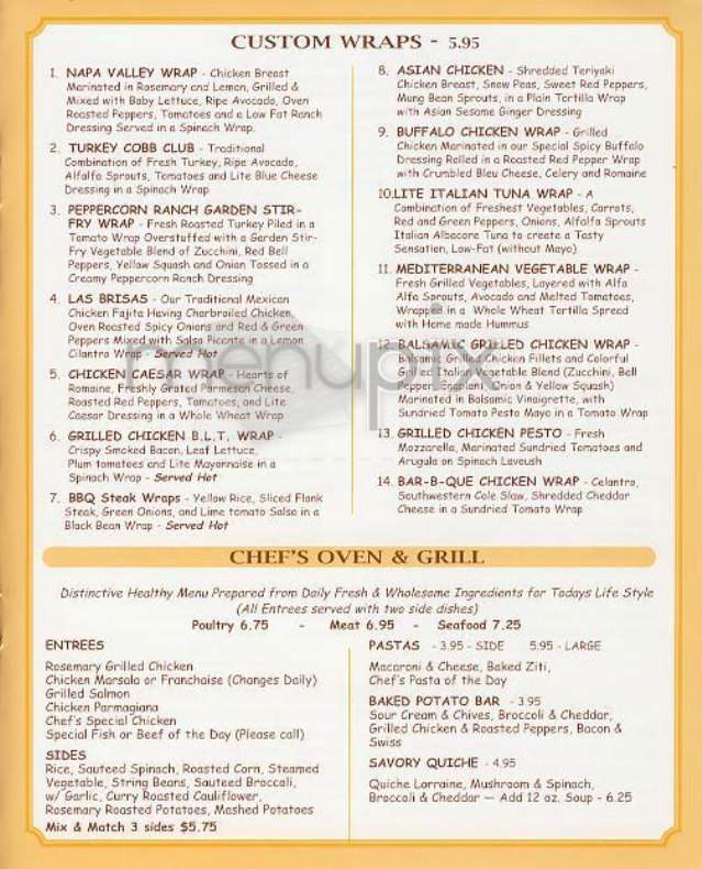 Columbus Gourmet Food - New York, NY menu_pic