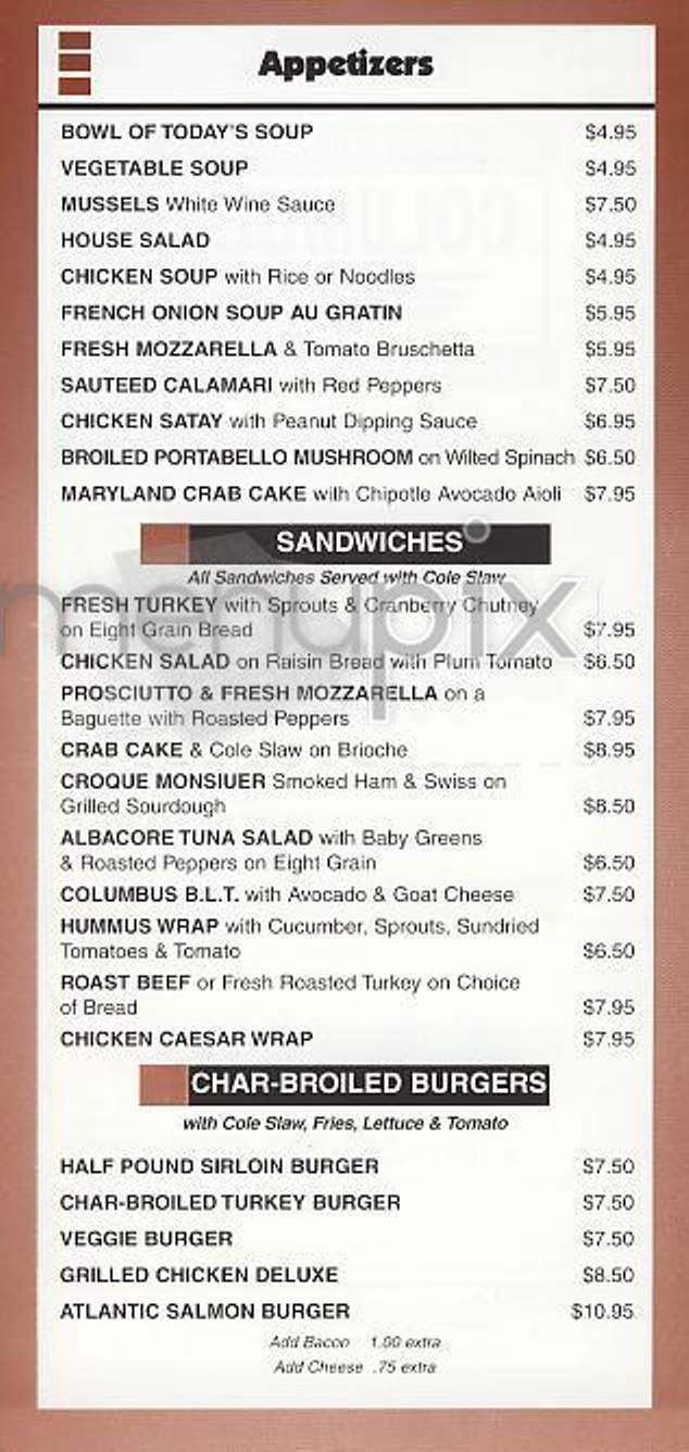 /300853/Columbus-Grill-New-York-NY - New York, NY