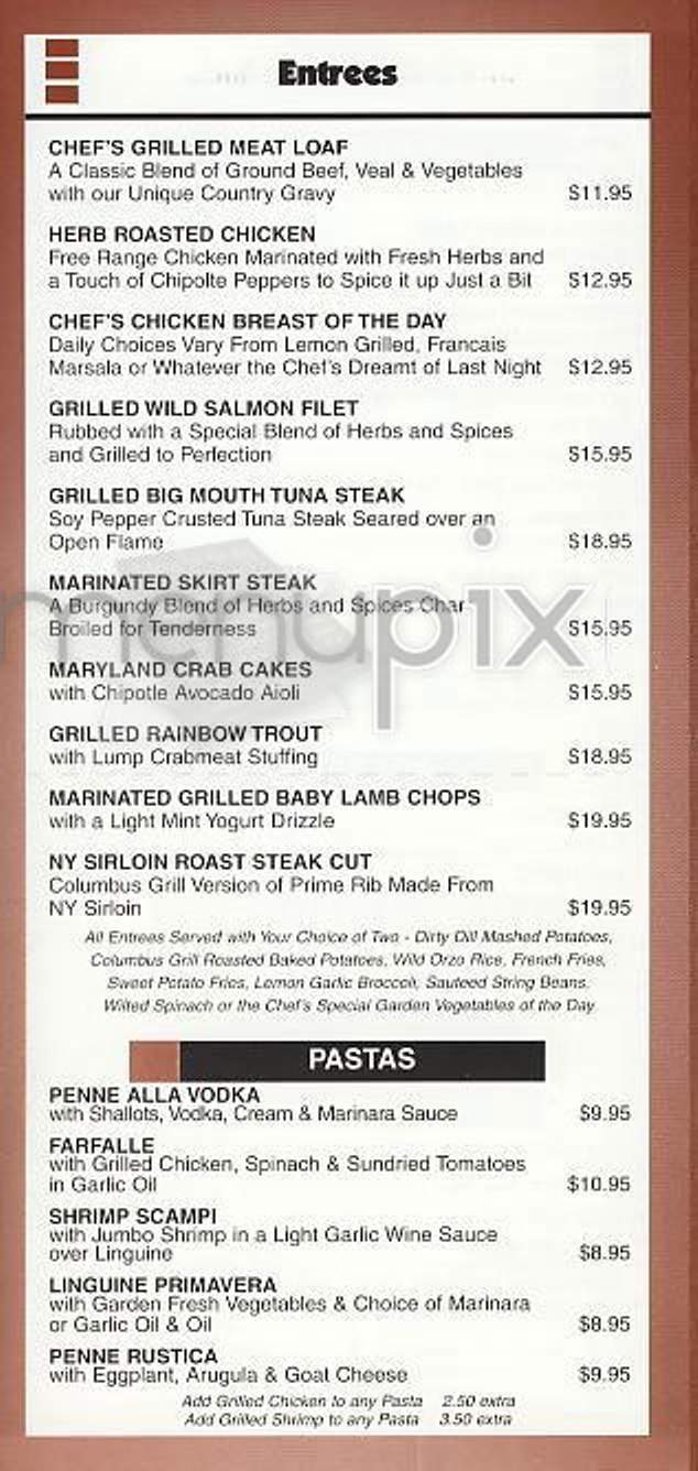 /300853/Columbus-Grill-New-York-NY - New York, NY