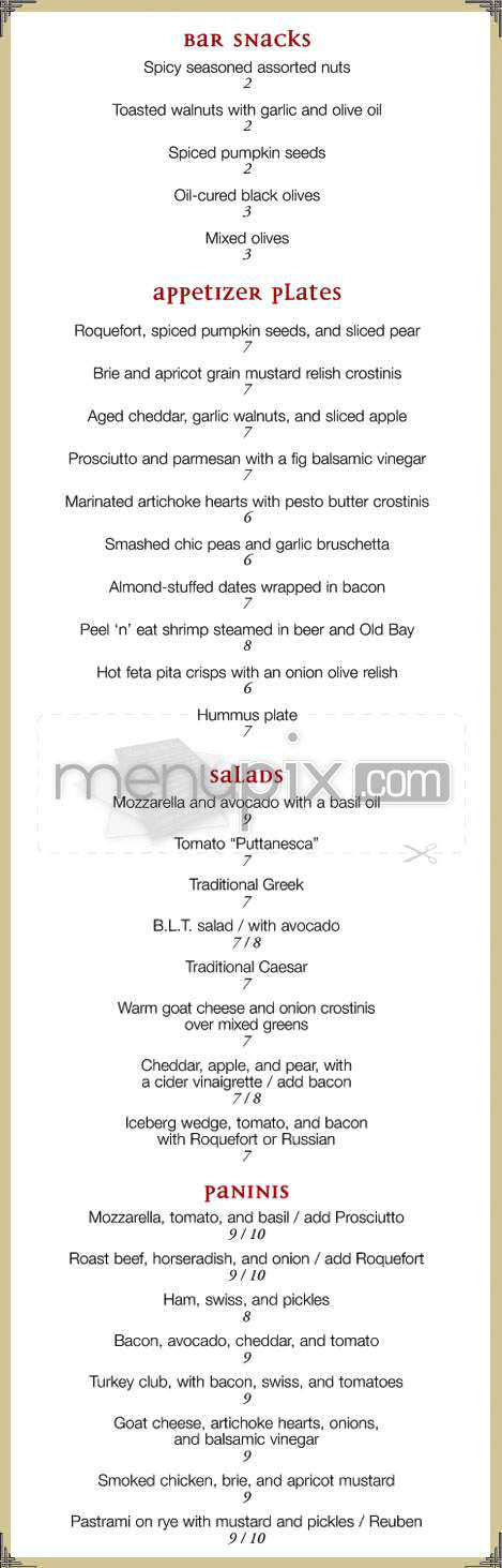 Common Ground - New York, NY menu_pic
