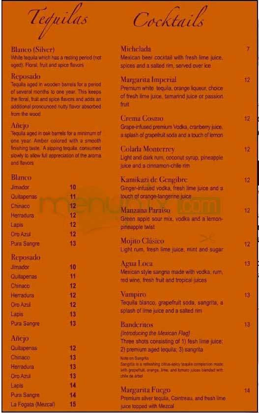 Crema - New York, NY menu_pic