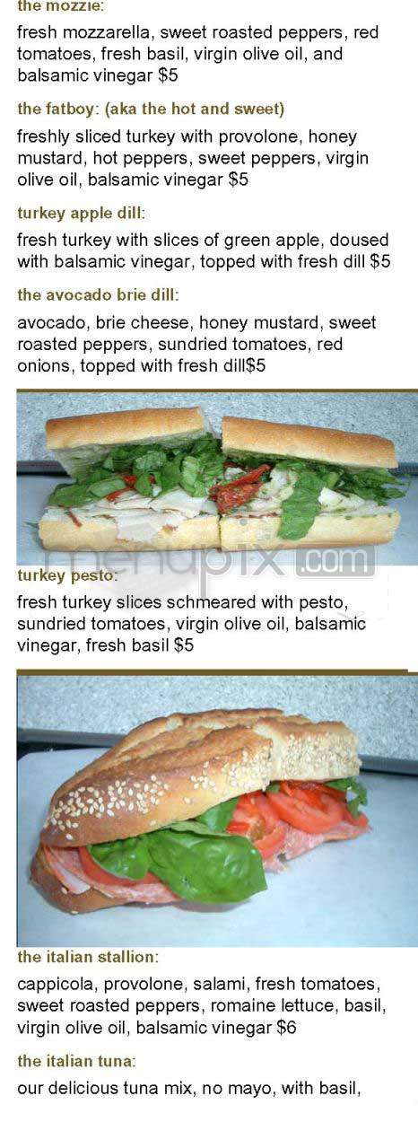 Crosby Connection - New York, NY menu_pic