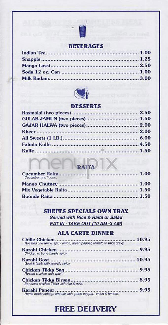 Curry Express - Hinesville, GA menu_pic