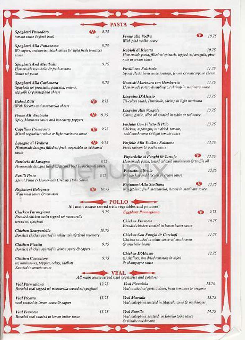 D'Alessio - New York, NY menu_pic