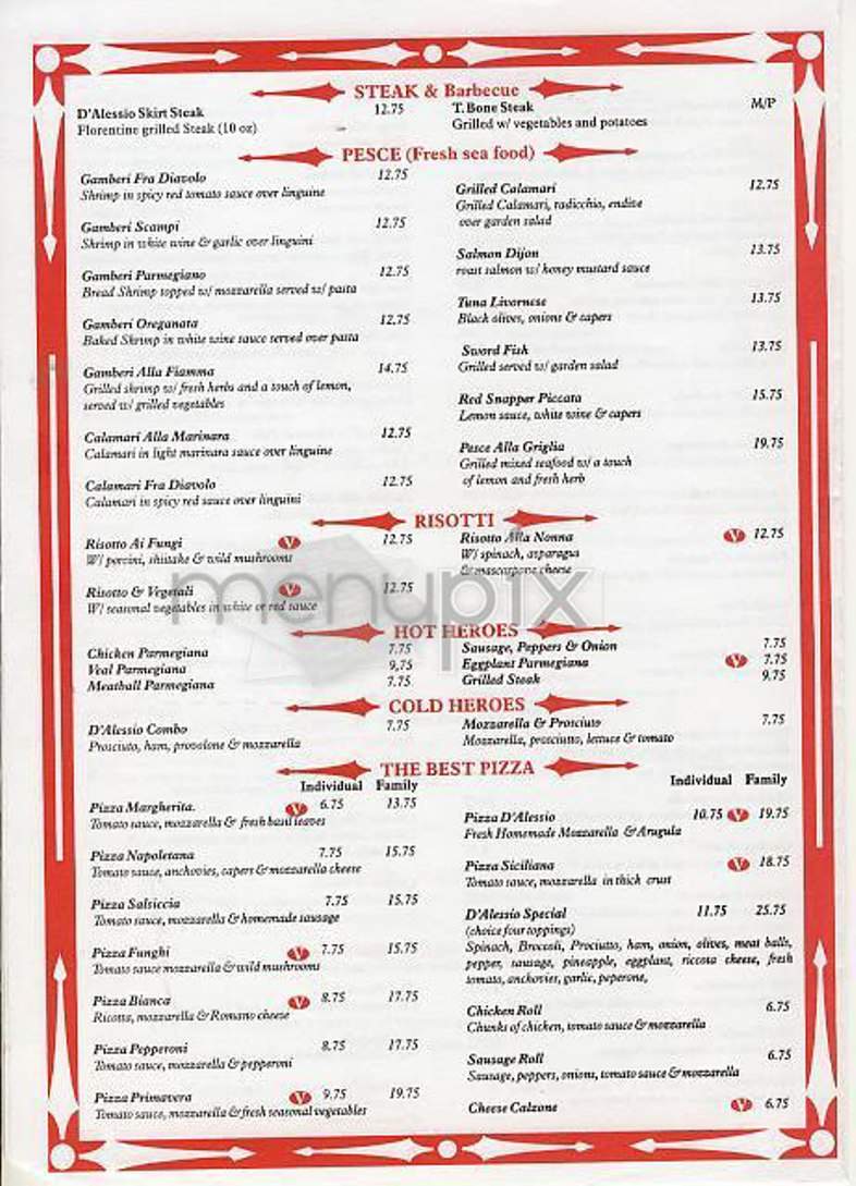 D'Alessio - New York, NY menu_pic