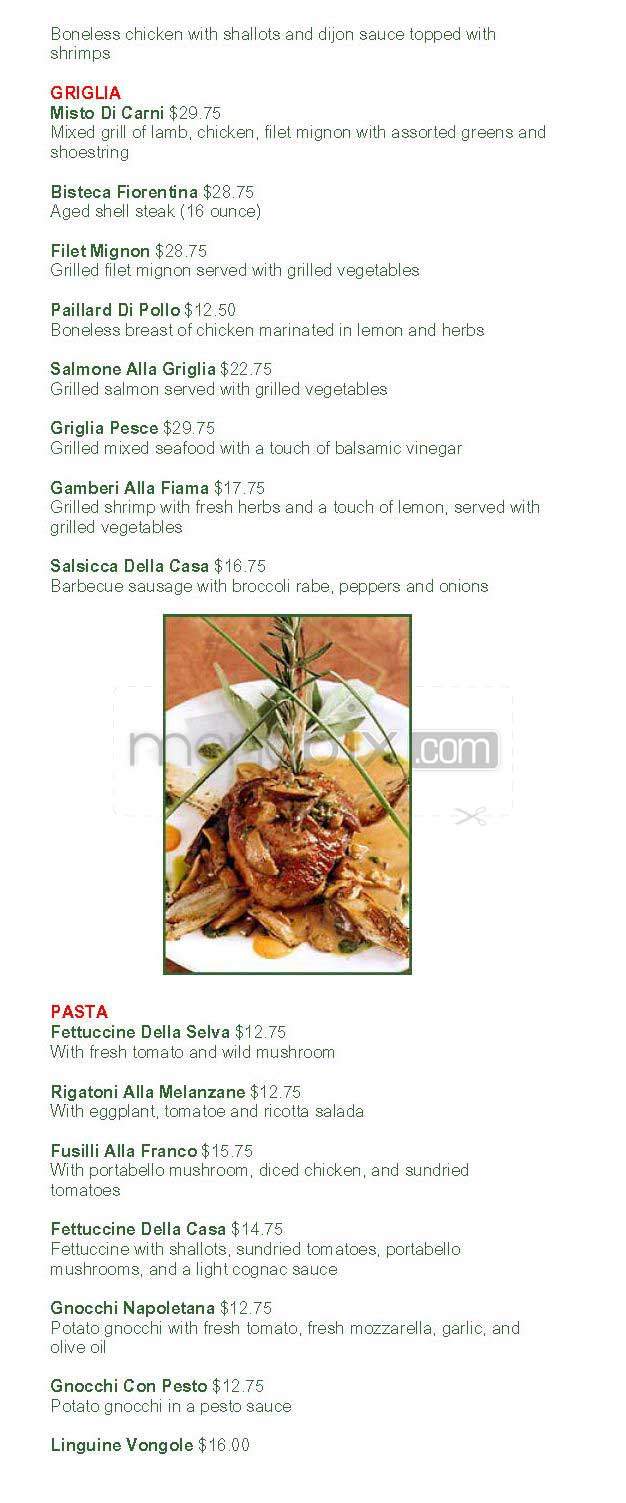 Da Nico - New York, NY menu_pic