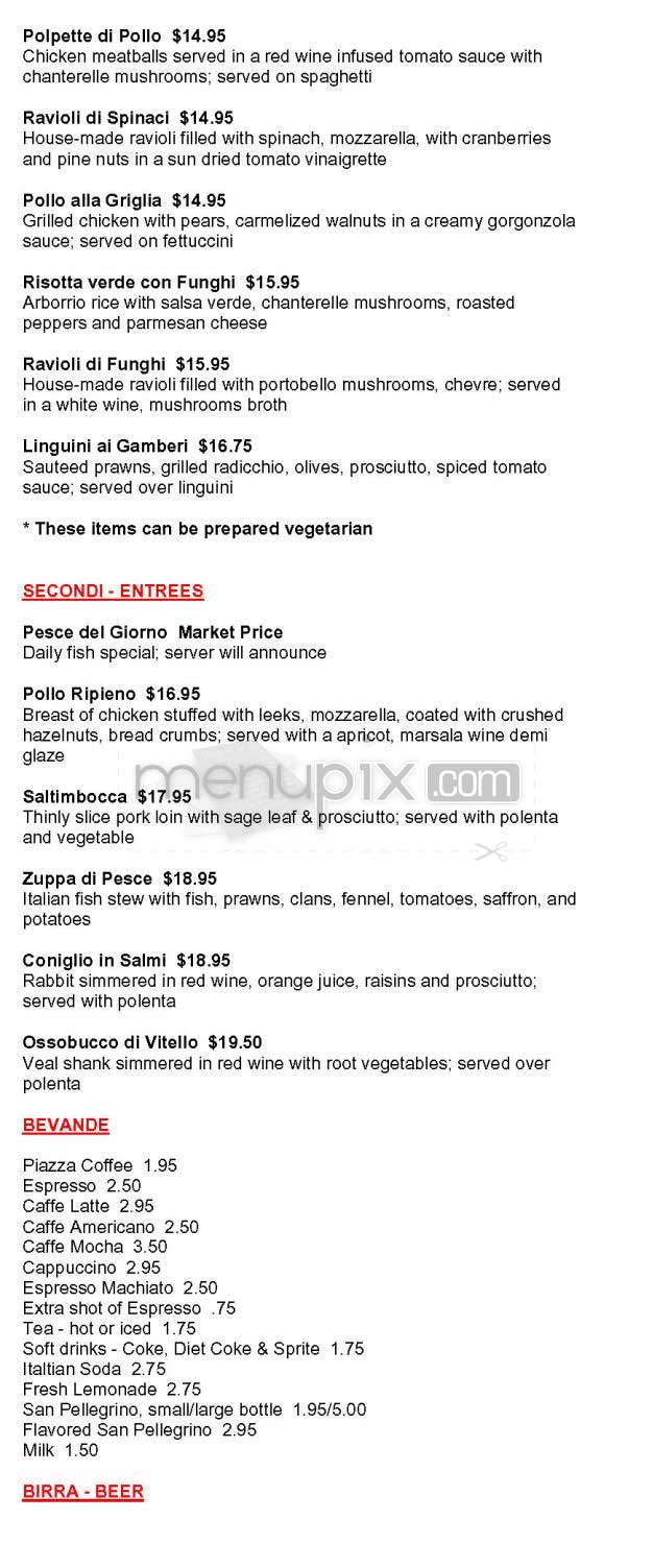 Da Nico - New York, NY menu_pic