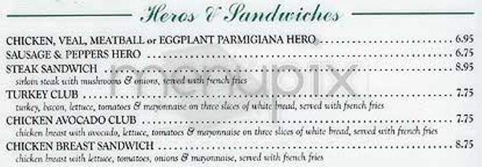Daniela's - New York, NY menu_pic