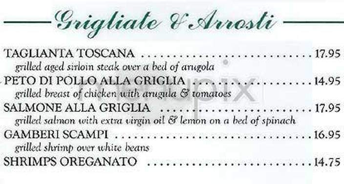 Daniela's - New York, NY menu_pic