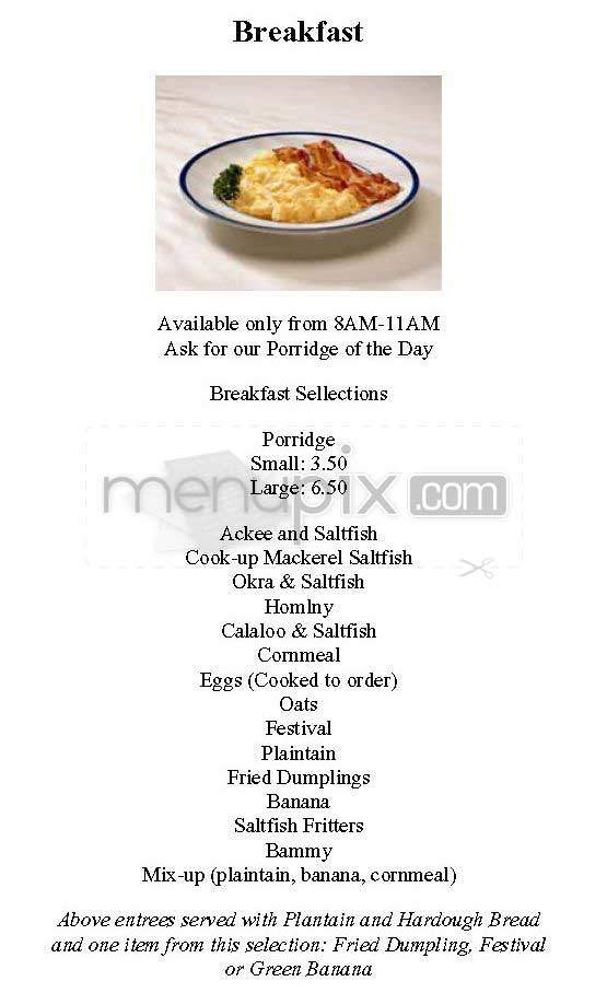 Daphne's Caribbean Express - New York, NY menu_pic